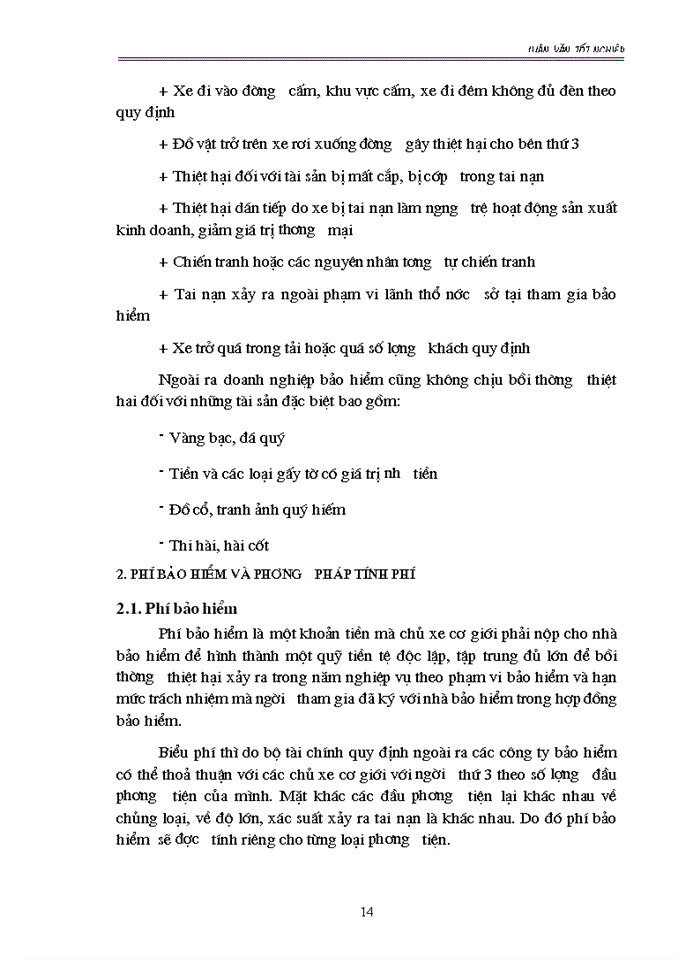 image for page Nghiệp vụ Bảo hiểm trách nhiệm dân sự của chủ xe cơ giới đối với người thứ 3 tại Công ty Bảo hiểm cổ phần Petrolimex thực trạng và Giải pháp