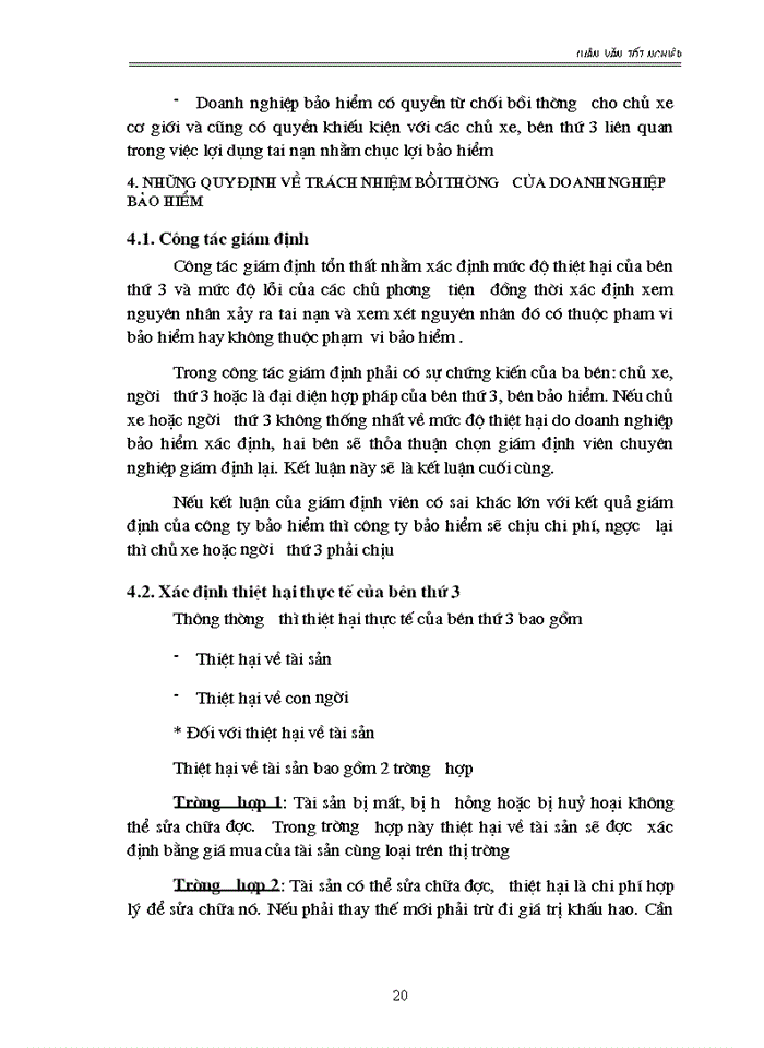 image for page Nghiệp vụ Bảo hiểm trách nhiệm dân sự của chủ xe cơ giới đối với người thứ 3 tại Công ty Bảo hiểm cổ phần Petrolimex thực trạng và Giải pháp