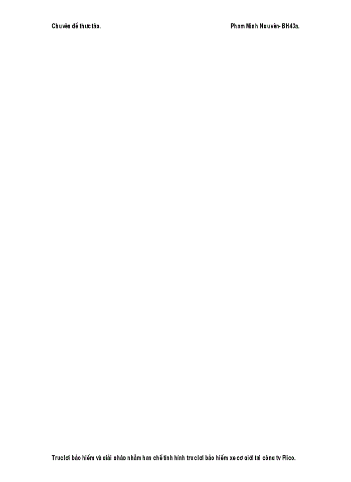 image for page Trục lợi Bảo hiểm và Giải pháp nhằm hạn chế tình hình trục lợi Bảo hiểm xe cơ giới tại Công ty Pjico