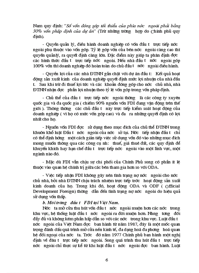 Phương hướng và Giải pháp chủ yếu đẩy mạnh thu hút vốn đầu tư trực tiếp nước ngoài theo vùng kinh tế ở Việt Nam