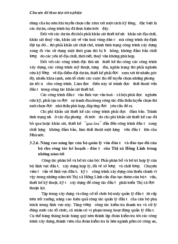 image for page Thực trạng và Giải pháp sử dụng hiệu quả vốn đầu tư từ ngân sách cho đầu tư phát triển trên địa bàn thị xã Hồng Lĩnh tỉnh Hà Tĩnh giai đoạn 2000 - 2010