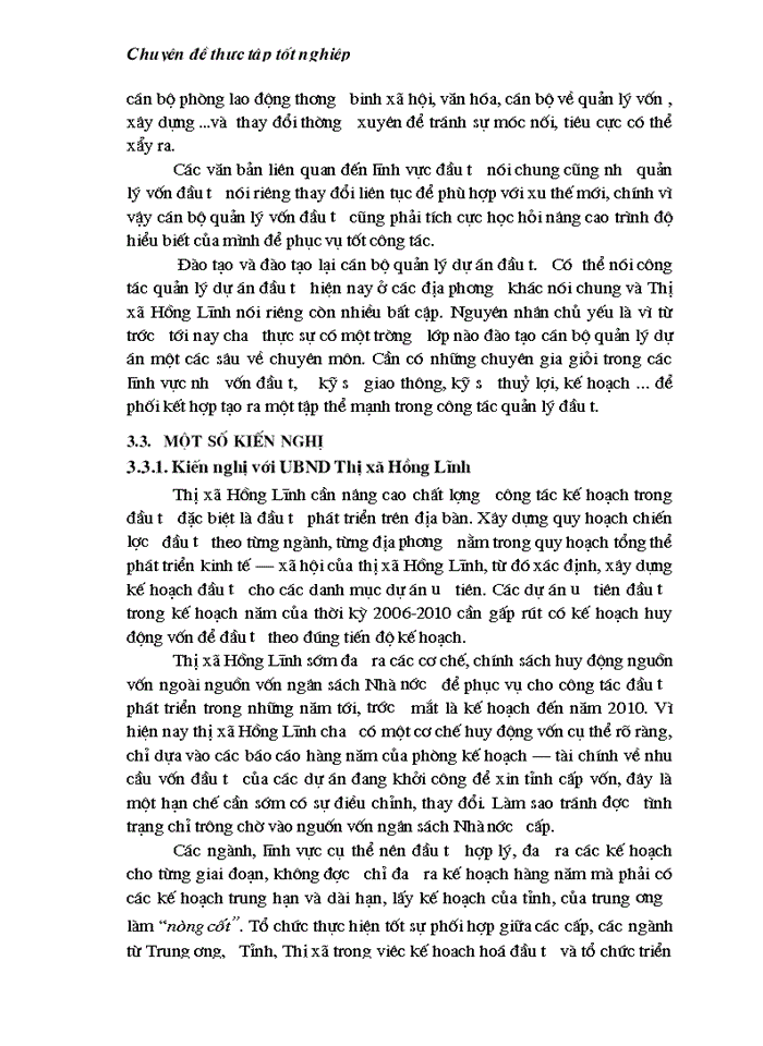 image for page Thực trạng và Giải pháp sử dụng hiệu quả vốn đầu tư từ ngân sách cho đầu tư phát triển trên địa bàn thị xã Hồng Lĩnh tỉnh Hà Tĩnh giai đoạn 2000 - 2010