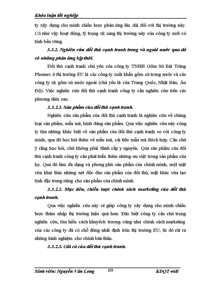 image for page Một số Giải pháp thúc đẩy hoạt động Xuất khẩu của Công ty Trách nhiệm Hữu hạn gốm sứ Bát Tràng phomex sang thị trường Châu Âu