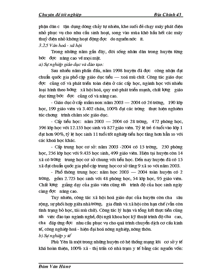 image for page Quy hoạch sử dụng đất đến năm 2010 của huyện Phù Yên tỉnh Sơn La