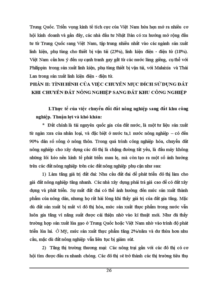 image for page Đánh giá hiệu quả của việc chuyển mục đích sử dụng đất khi chuyển đất nông nghiệp sang đất đô thị