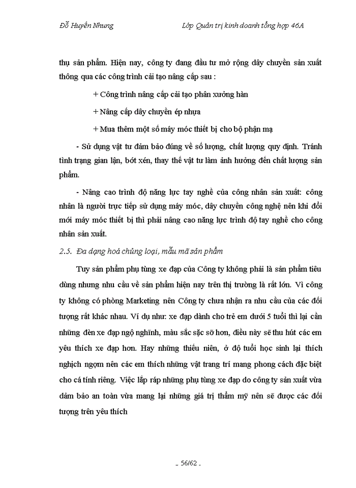 image for page Báo cáo thực tập tốt nghiệp Công ty Trách nhiệm Hữu hạn Nhà nước một thành viên Thống Nhất