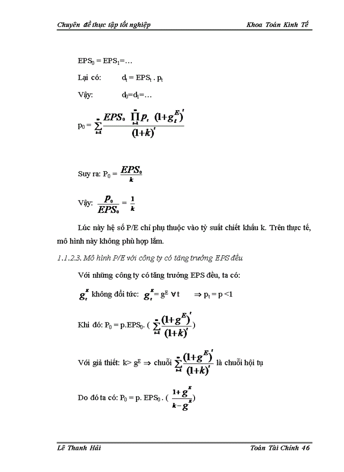 image for page Sử dụng Một số hệ số tài chính trong định giá cổ phiếu trên thị trường Chứng khoán Việt Nam