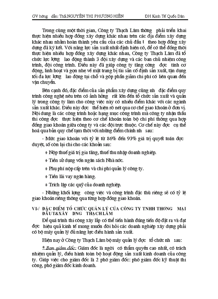 image for page Báo cáo Tại tại Công ty Trách nhiệm Hữu hạn Thương mại đầu tư và Xây dựng thạch lâm