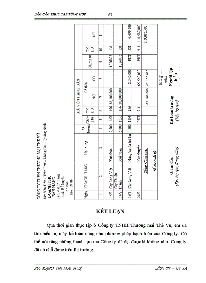 image for page Hoàn thiện công tác Kế toán tiêu thụ Hàng hóa và xác định kết quả tiêu thụ tại Công ty Trách nhiệm Hữu hạn Thương mại Thế Vũ