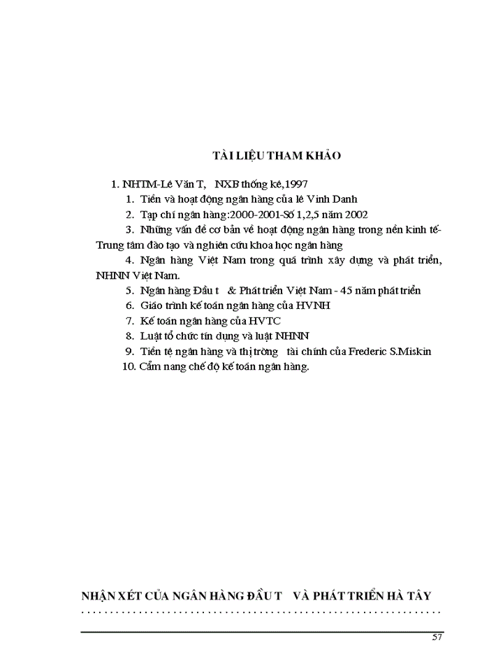 image for page Một số ý kiến về tăng thu tiết kiệm chi phí nhằm nâng cao hiệu quả Kinh doanh tại Ngân hàng đầu tư và Phát triển Hà Tây