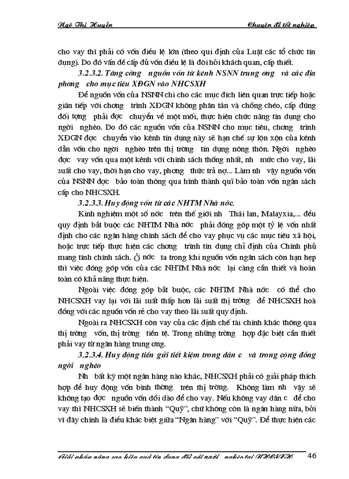 image for page Giải pháp nâng cao hiệu quả tín dụng đối với người nghèo tại Ngân hàng chính sách Xã hội