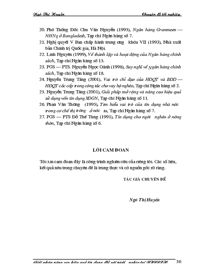 image for page Giải pháp nâng cao hiệu quả tín dụng đối với người nghèo tại Ngân hàng chính sách Xã hội