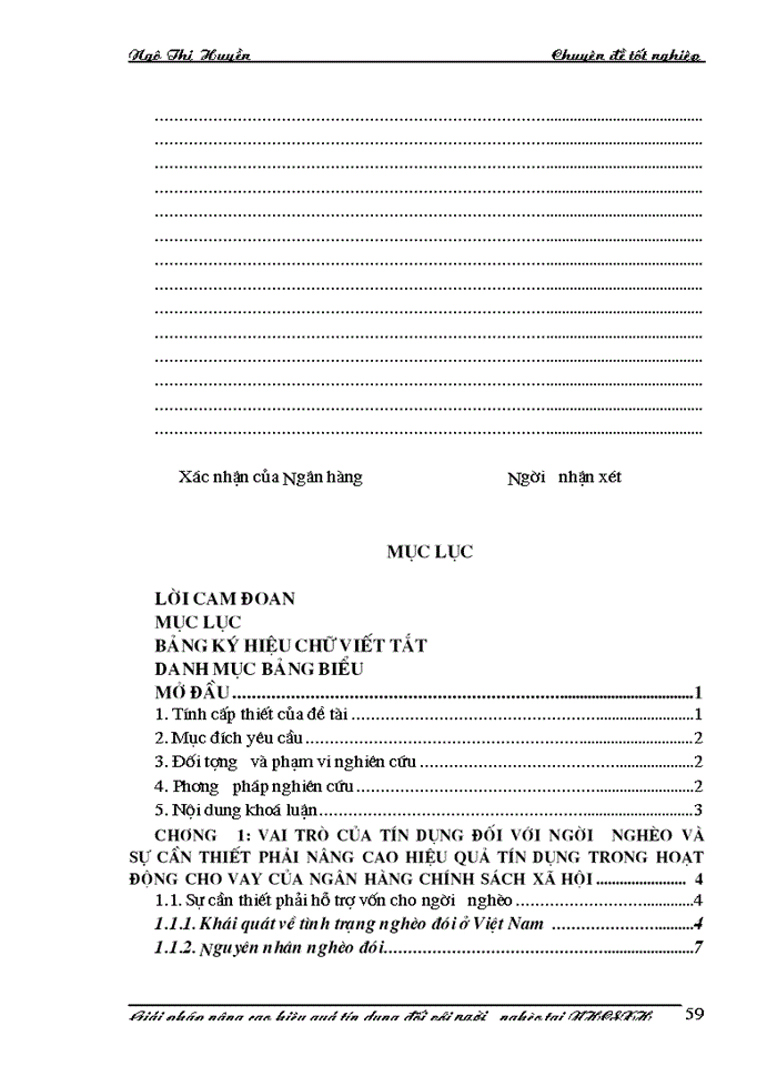image for page Giải pháp nâng cao hiệu quả tín dụng đối với người nghèo tại Ngân hàng chính sách Xã hội