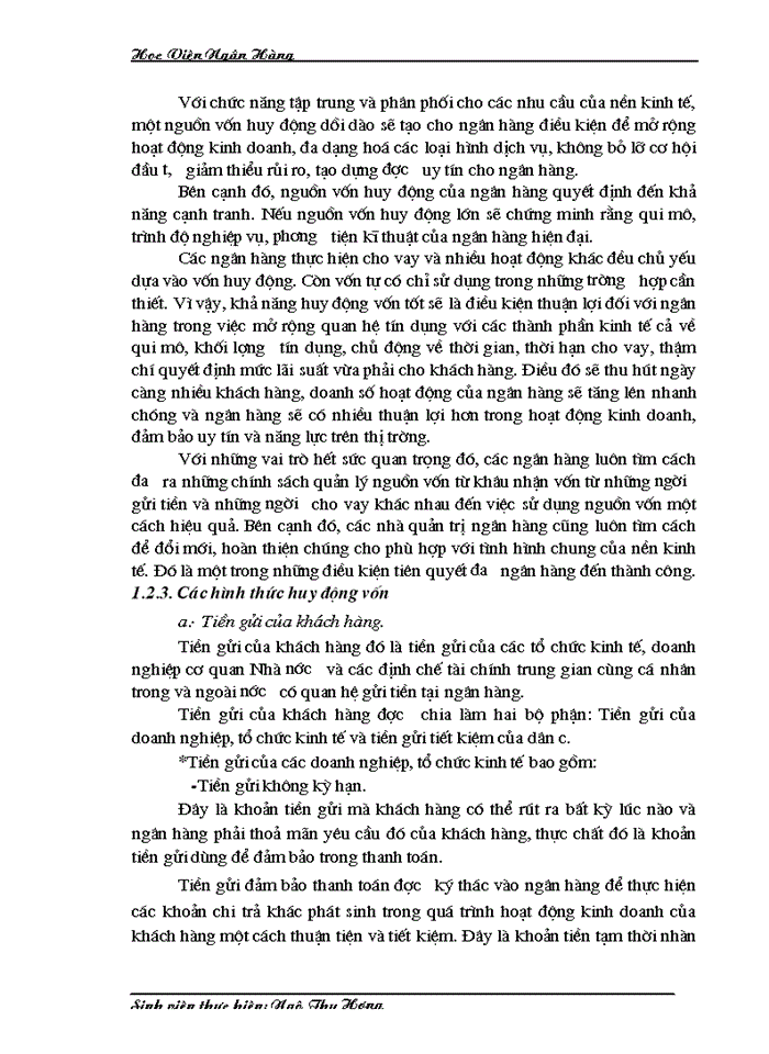 image for page Thực trạng huy động vốn tại Sở giáo dục 1 Ngân hàng Công thương Việt Nam