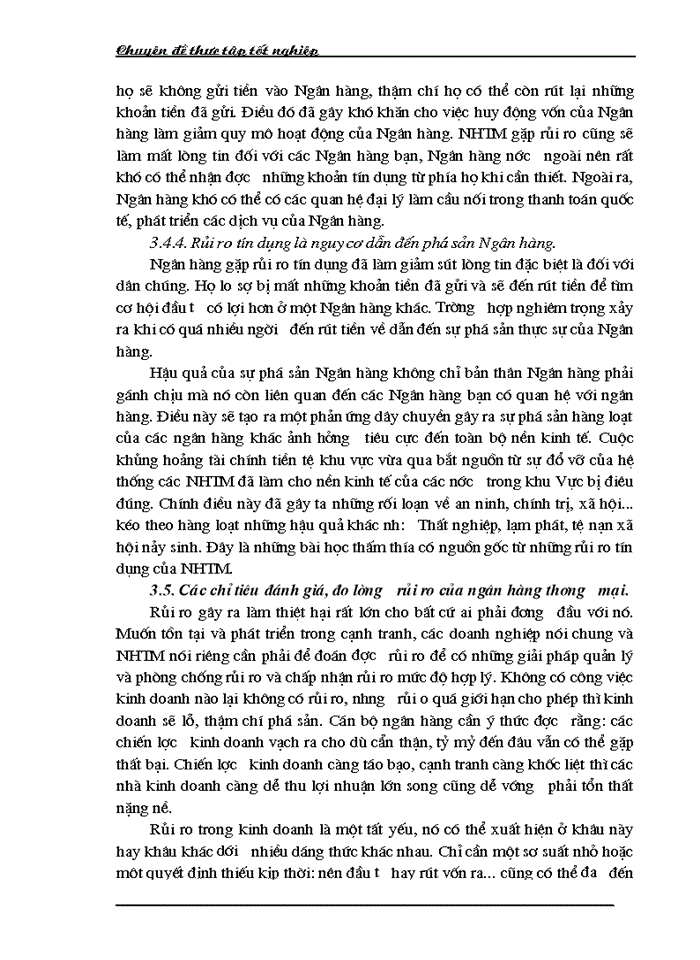 image for page Một số Giải pháp hạn chế rủi ro an toàn tín dụng đối với kinh tế ngoài quốc doanh tại Ngân hàng công thương Đống Đa