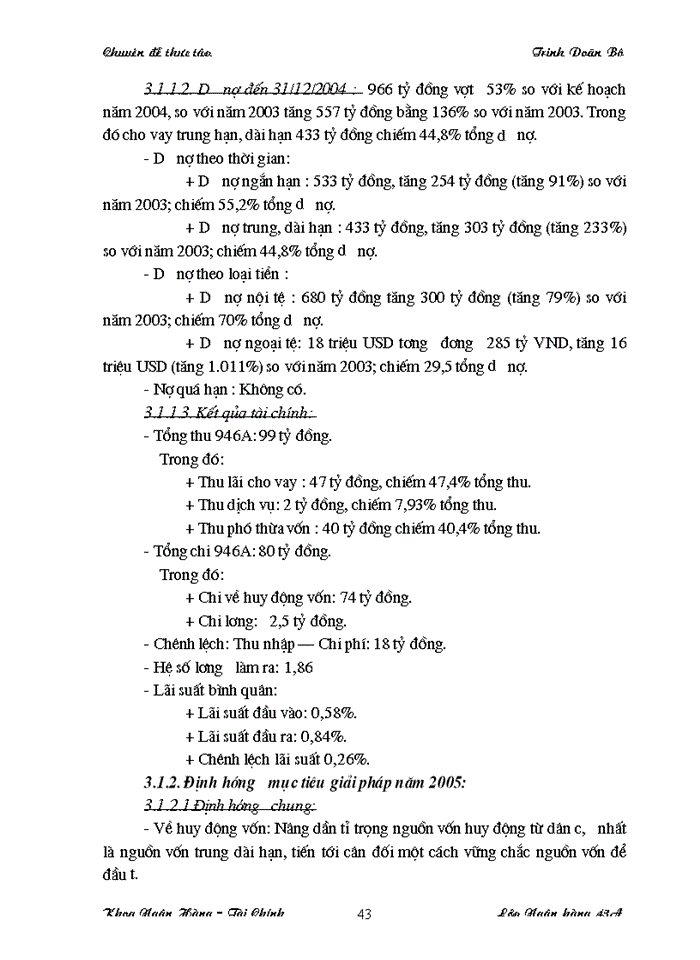image for page Giải pháp nâng cao chất lượng tín dụng đối với các Doanh nghiệp vừa và nhỏ tại Chi nhánh Ngân hàng Nông nghiệp và Phát triển Nông thôn Tây Hà Nội