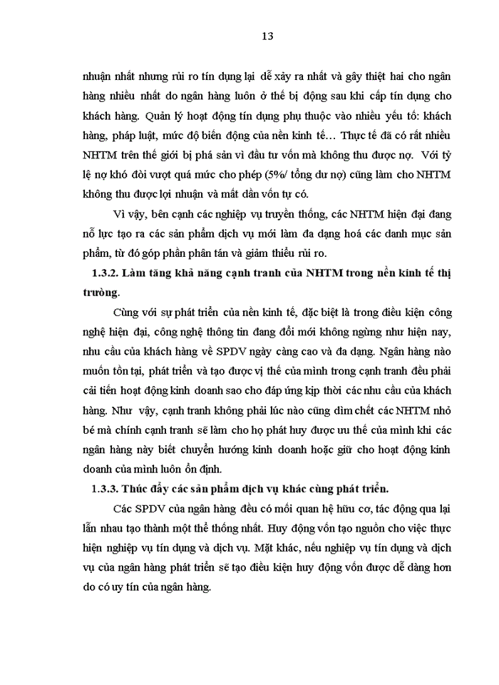 image for page Giải pháp phát triển sản phẩm dịch vụ tại Ngân hàng đầu tư và Phát triển Hà Tây
