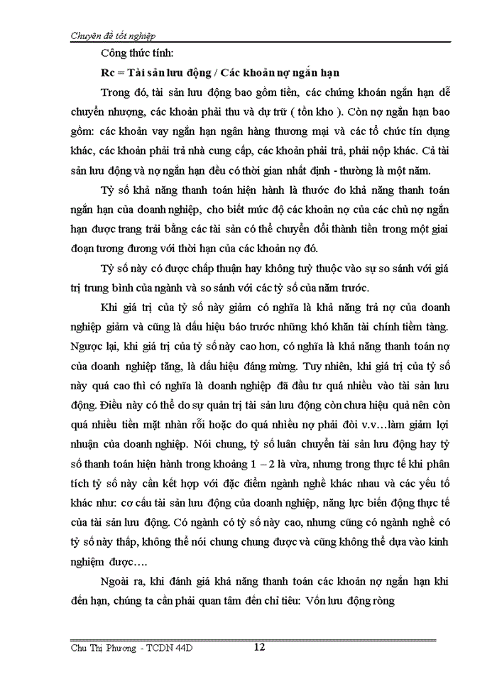 image for page Phân tích tài chính và nâng cao hiệu quả tài chính của Tổng Công ty Hàng không Việt Nam