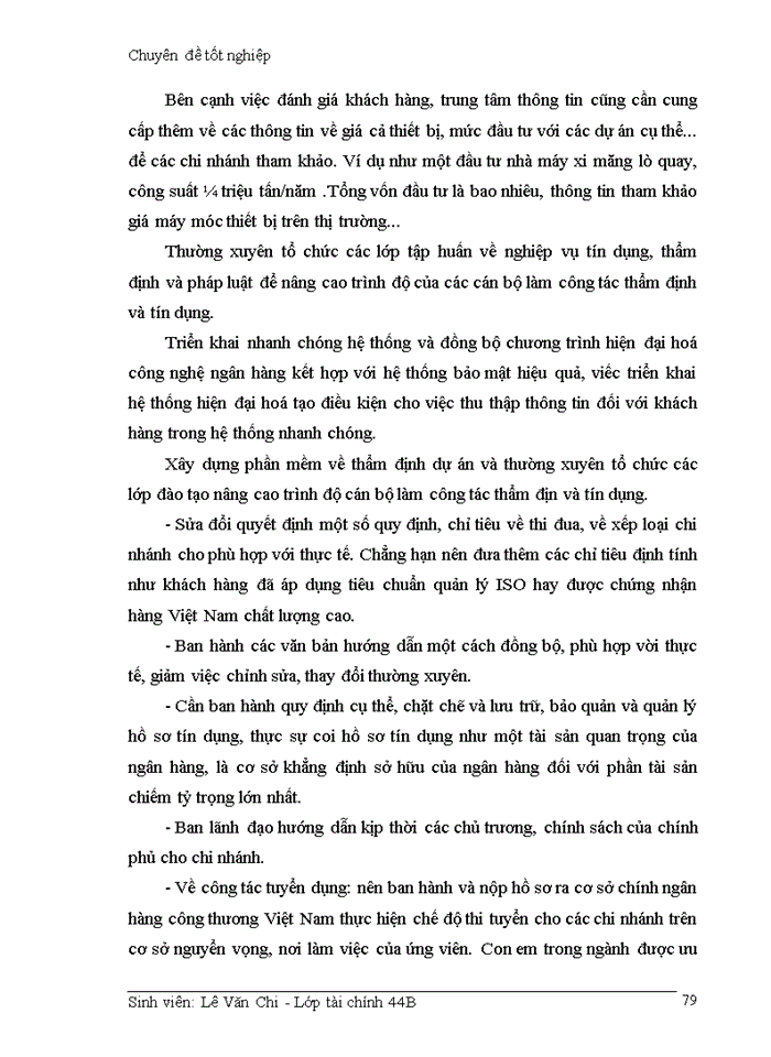 image for page Giải pháp hạn chế rủi ro trong hoạt động cho vay của Ngân hàng công thương thanh hoá