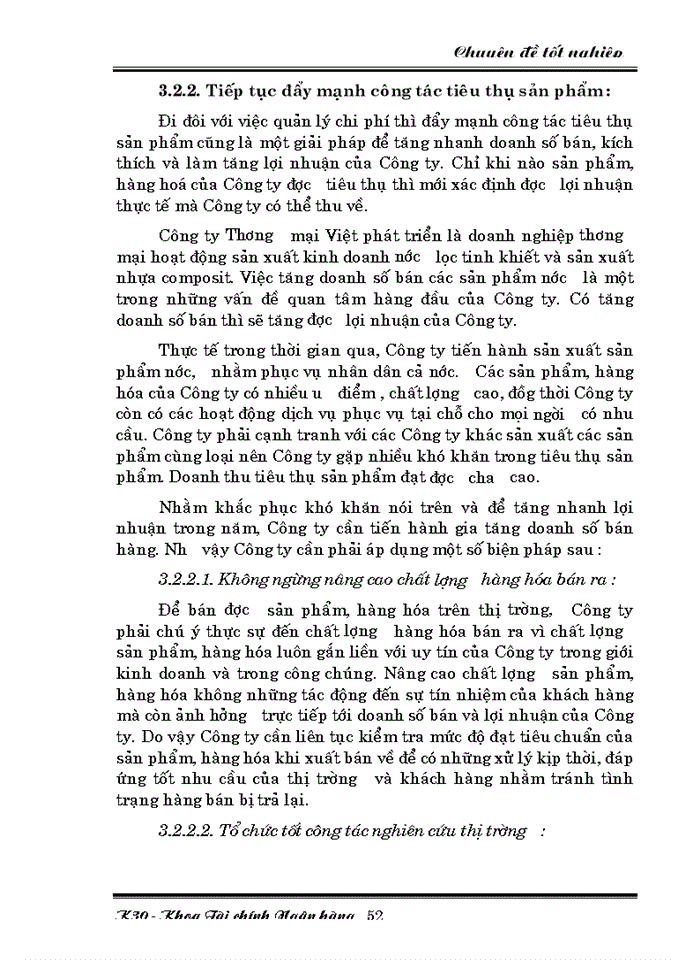 image for page Một số biện pháp nhằm nâng cao lợi nhuận ở Công ty Thưương mại Việt Phát Triển