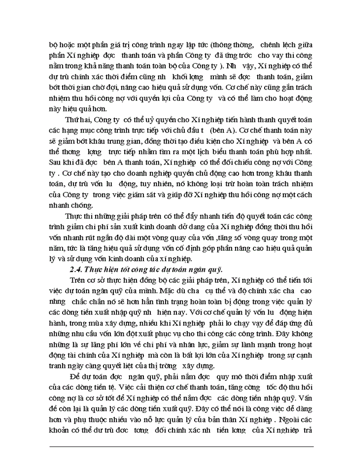 image for page Giải pháp nâng cao hiệu quả sử dụng vốn tại Xí nghiệp Xây dựng số 2