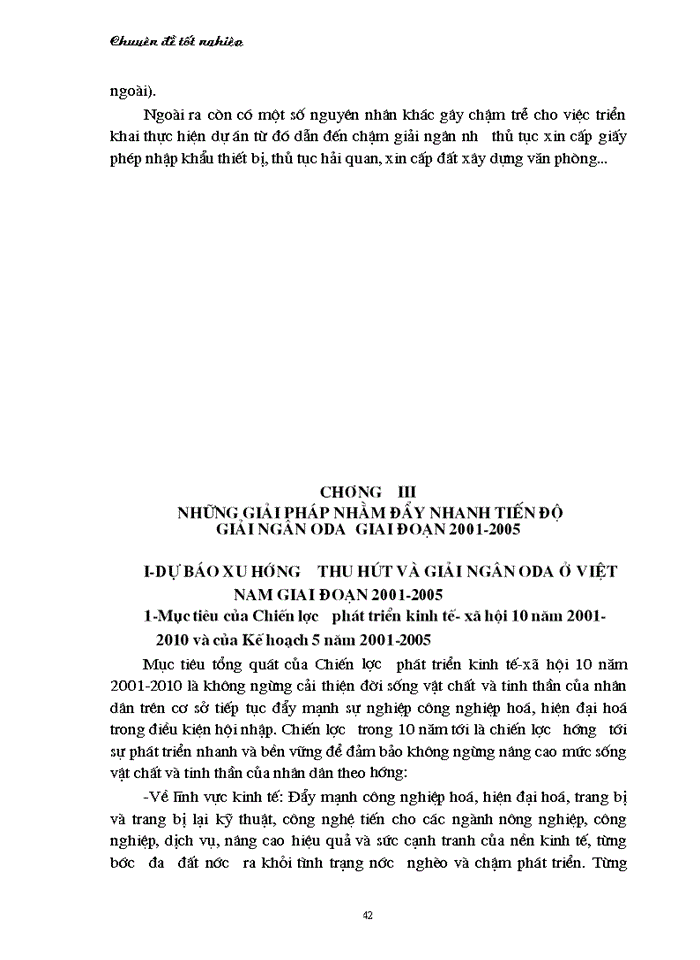 image for page Những Giải pháp nhằm đẩy nhanh tiến độ Giải ngân nguồn vốn hỗ trợ phát triển chính thức ODA tại Việt Nam giai đoạn 2001-2005