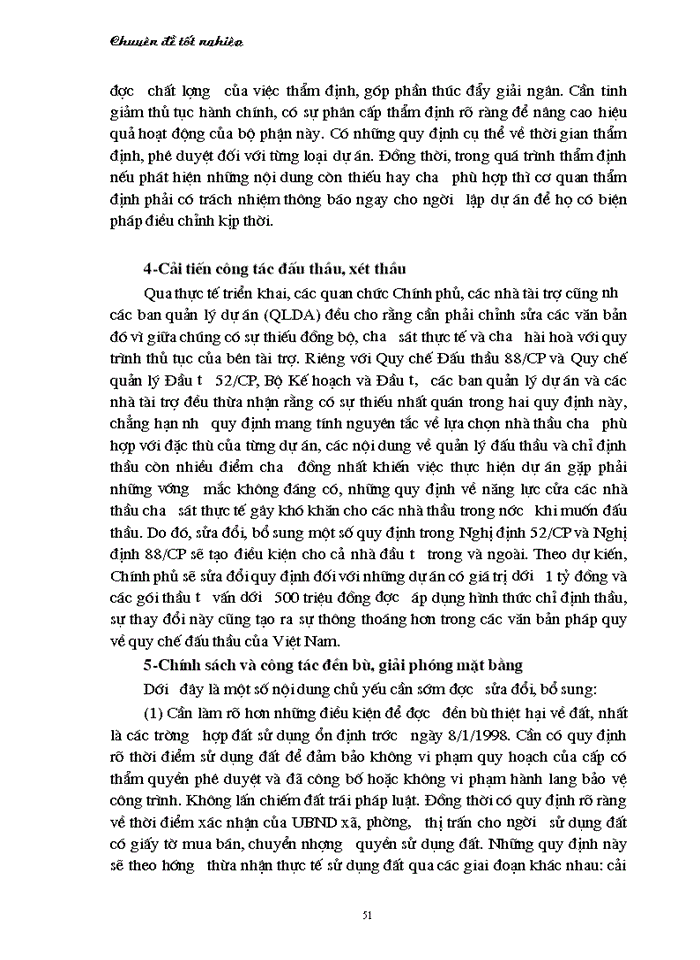 image for page Những Giải pháp nhằm đẩy nhanh tiến độ Giải ngân nguồn vốn hỗ trợ phát triển chính thức ODA tại Việt Nam giai đoạn 2001-2005