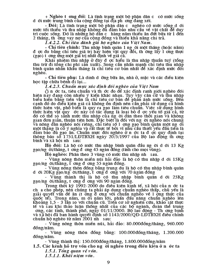 image for page Tạo lập và sử dụng vốn cho người nghèo thực trạng - Giải pháp