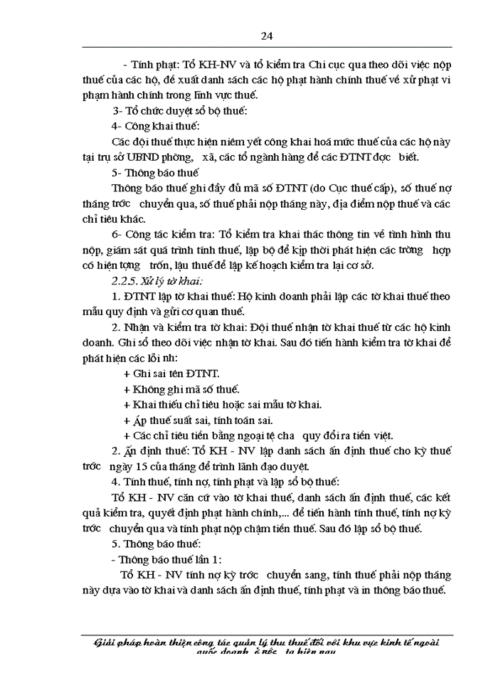 image for page THS Giải pháp hoàn thiện công tác quản lý thu thuế đối với khu vực kinh tế ngoài quốc doanh ở nước ta hiện nay
