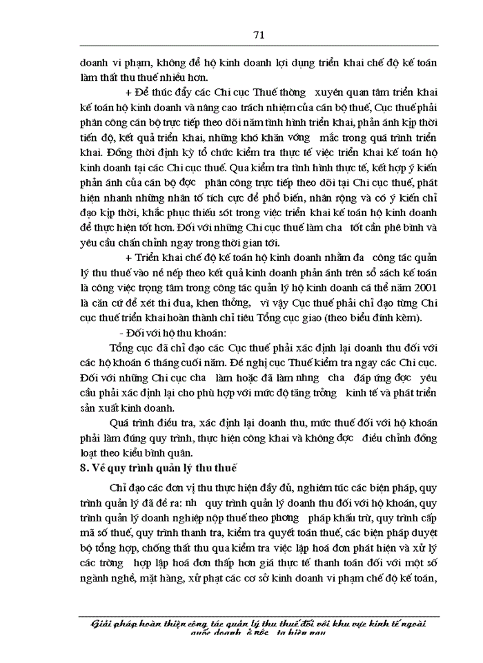 image for page THS Giải pháp hoàn thiện công tác quản lý thu thuế đối với khu vực kinh tế ngoài quốc doanh ở nước ta hiện nay