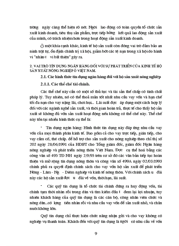 image for page Một số Giải pháp nhằm mở rộng và nâng cao chất lượng tín dụng đối với hộ sản xuất ở Ngân hàng Nông nghiệp và Phát triển Nông thôn huyện Vụ Bản Tỉnh Nam Định