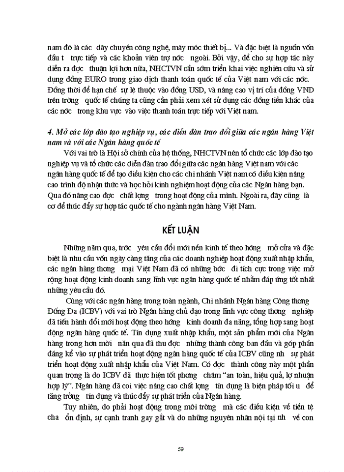 image for page Một số Giải pháp nhằm nâng cao chất lượng tín dụng Xuất nhập khẩu tại Chi nhánh Ngân hàng Công thương khu vực Đống Đa