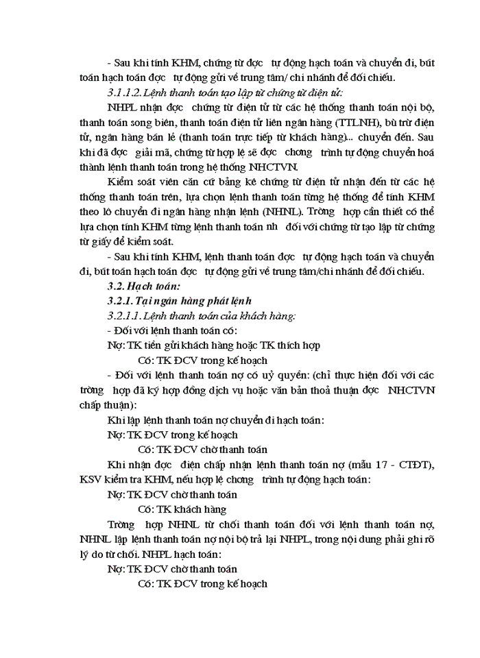 image for page Một số Giải pháp nhằm nâng cao chất lượng công tác thanh toán Điện tử tại Ngân hàng Công thương Hai Bà Trưng