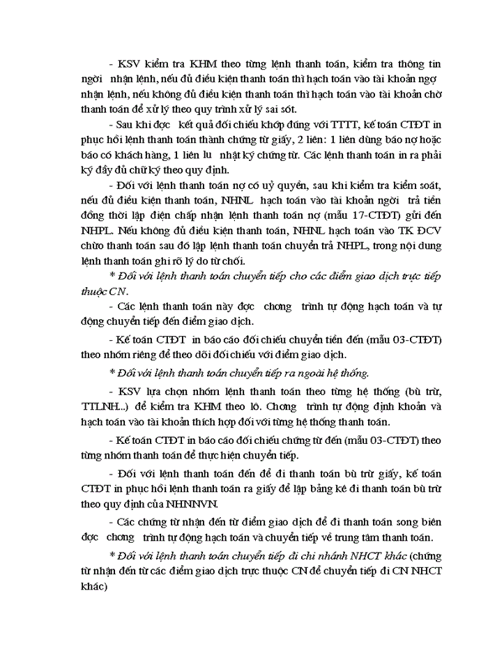image for page Một số Giải pháp nhằm nâng cao chất lượng công tác thanh toán Điện tử tại Ngân hàng Công thương Hai Bà Trưng