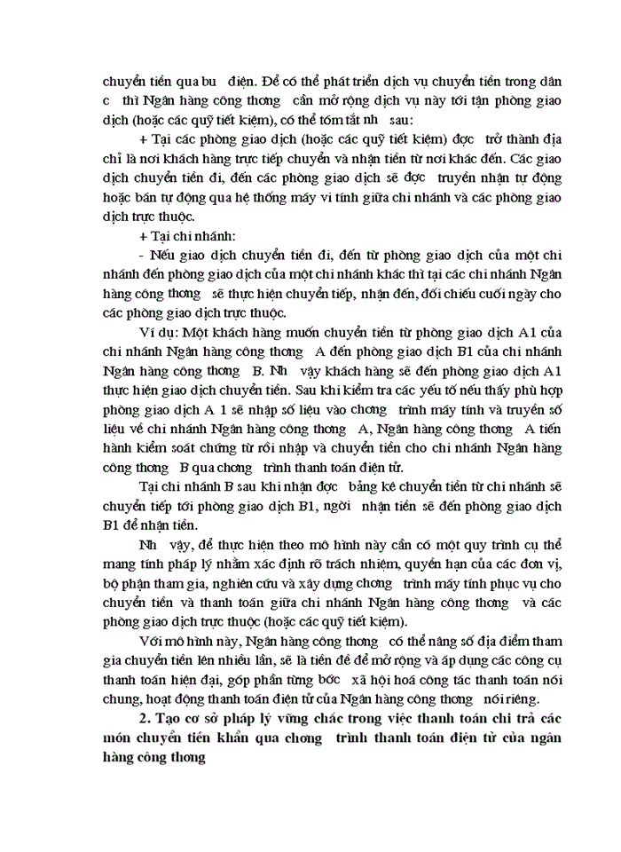image for page Một số Giải pháp nhằm nâng cao chất lượng công tác thanh toán Điện tử tại Ngân hàng Công thương Hai Bà Trưng
