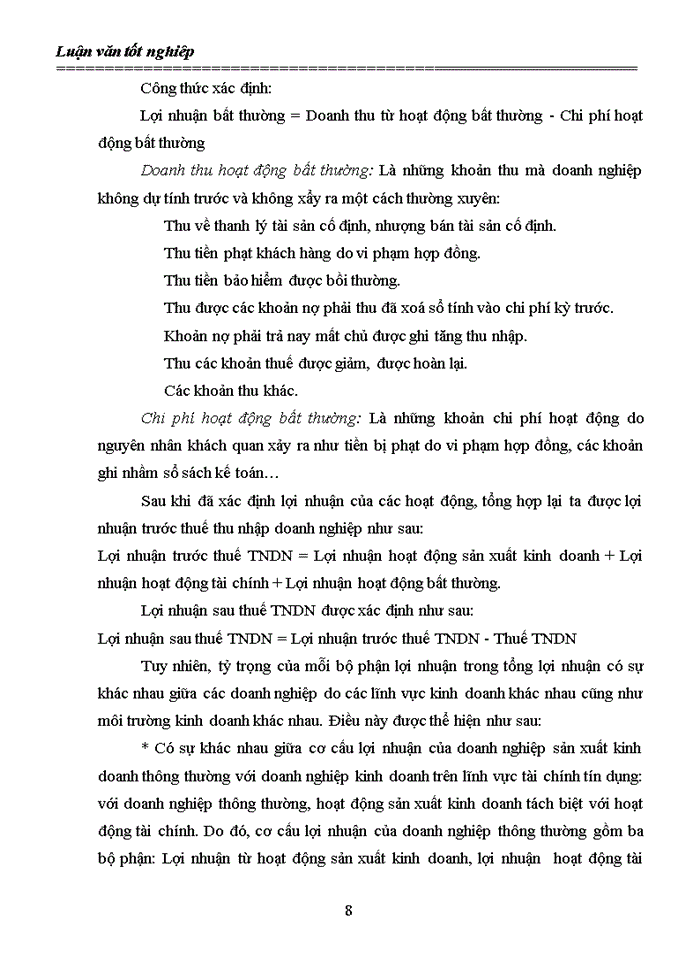 image for page Lợi nhuận và các Giải pháp góp phần tăng lợi nhuận tại Công ty cổ phần phát triển công nghệ Nông thôn