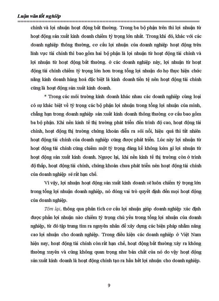 image for page Lợi nhuận và các Giải pháp góp phần tăng lợi nhuận tại Công ty cổ phần phát triển công nghệ Nông thôn