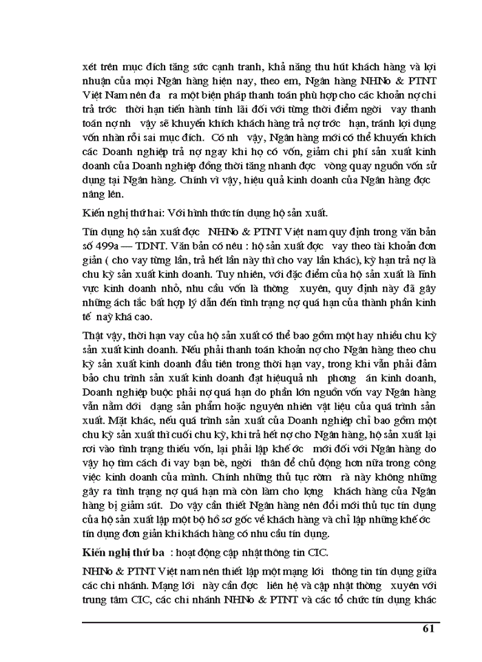 image for page Thực trạng tín dụng và rủi ro tín dụng tại Ngân hàng Nông nghiệp và Phát triển Nông thôn Hà Nội