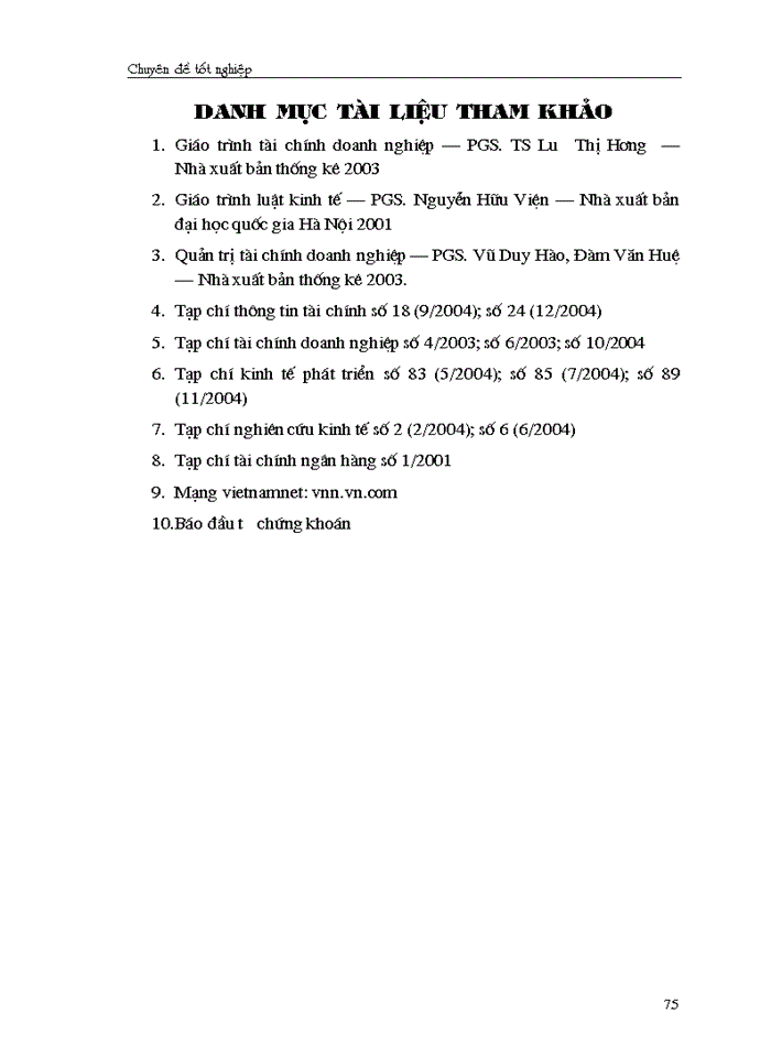 image for page Giải pháp chủ yếu tạo lập vốn cho hoạt động Sản xuất Kinh doanh ở Công ty cổ phần May Thăng Long