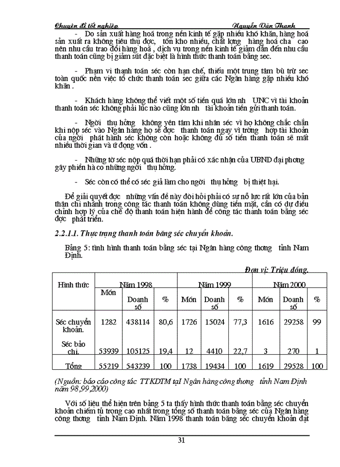 image for page Thanh toán không dùng tiền mặt tại Ngân hàng Công thương tỉnh Nam Định Thức trạng và Giải pháp