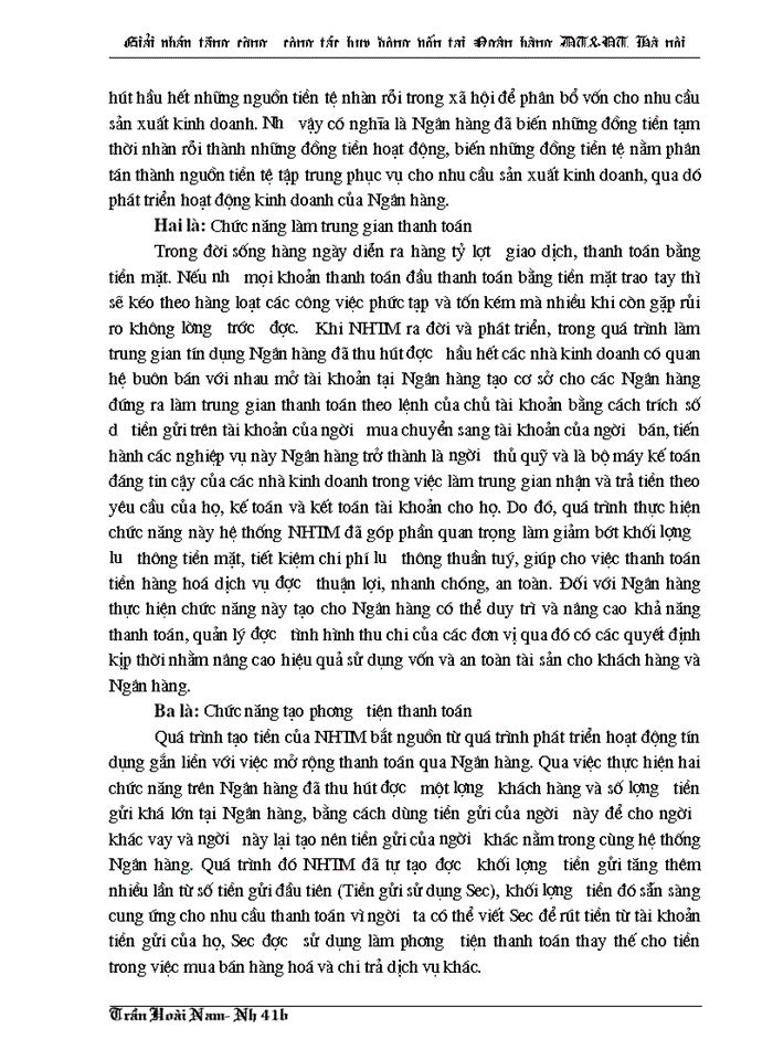 image for page Giải pháp tăng cường công tác huy động vốn tại Ngân hàng Đầu tư và Phát triển thành phố Hà Nội