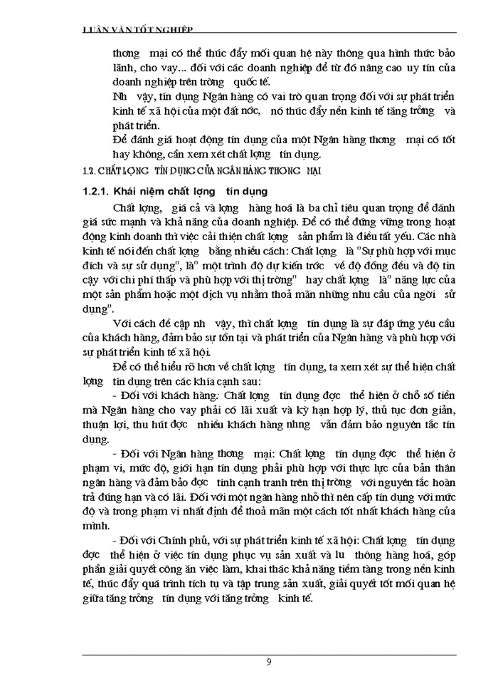 image for page Giải pháp nâng cao chất lượng tín dụng tại Ngân hàng Ngoại thương Hà Nội