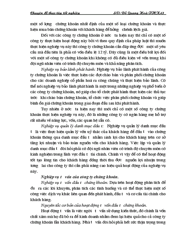 image for page Thực trạng tư vấn xác định giá trị Doanh nghiệp tại Công ty Chứng khoán Mê Kông