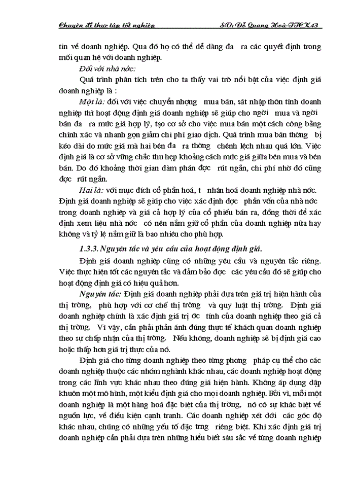 image for page Thực trạng tư vấn xác định giá trị Doanh nghiệp tại Công ty Chứng khoán Mê Kông