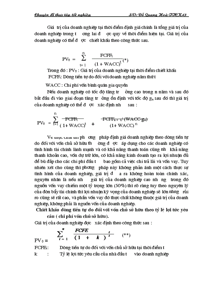 image for page Thực trạng tư vấn xác định giá trị Doanh nghiệp tại Công ty Chứng khoán Mê Kông