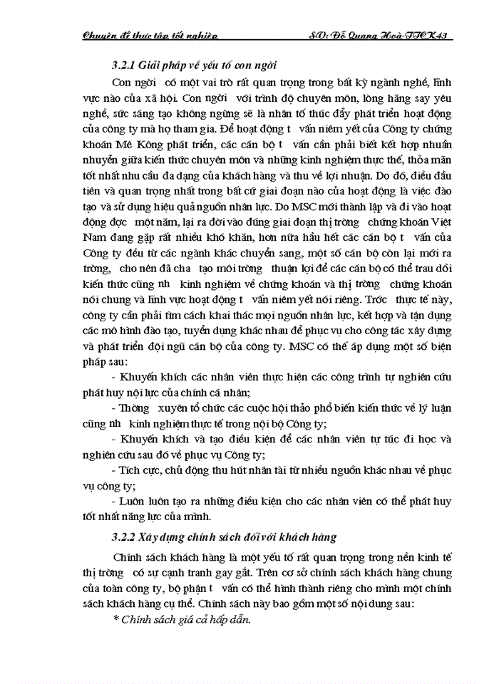 image for page Thực trạng tư vấn xác định giá trị Doanh nghiệp tại Công ty Chứng khoán Mê Kông