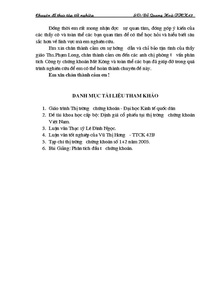 image for page Thực trạng tư vấn xác định giá trị Doanh nghiệp tại Công ty Chứng khoán Mê Kông