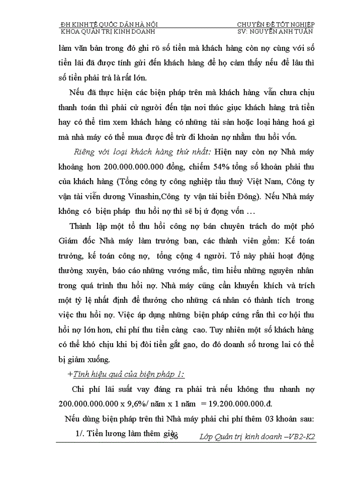 image for page Phân tích tính hiệu quả sử dụng vốn và biện pháp nâng cao hiệu quả sử dụng vốn của Nhà máy đóng tầu Hạ Long