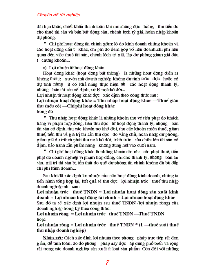 image for page Lợi nhuận và Giải pháp gia tăng lợi nhuận tại Công ty Xây lắp Phát triển nhà số 1