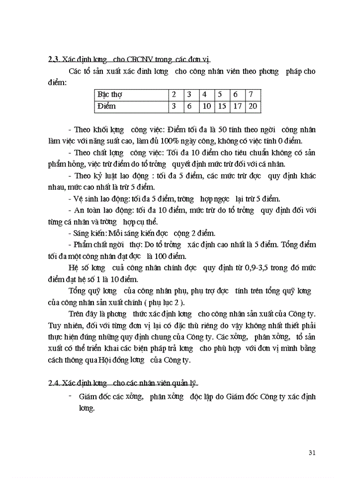 image for page Một số biện pháp nhằm tăng cường công tác quản lý tiền lương tại Công ty Cơ Khí Hà Nội